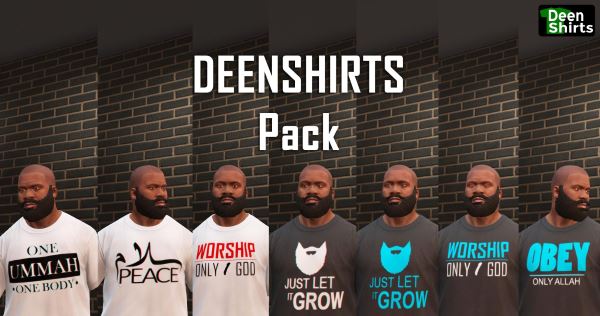 Deenshirts (T-Shirt) для GTA 5