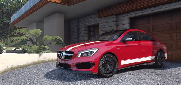 2014 Mercedes-Benz CLA 45 AMG Coupe [Add-On / Replace | Livery | HQ] для GTA 5
