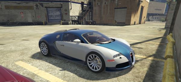 2005 Bugatti Veyron 16.4 [4K | Replace] v 1.1 для GTA 5