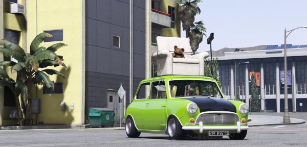 Mr. Bean Mini Cooper [Add-On / Replace] для GTA 5