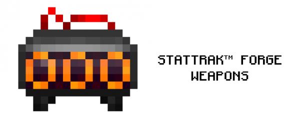 Stat-Trak Forge Weapons для Майнкрафт 1.10.2