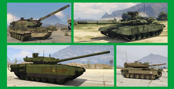 Armored Vehicles Add-On Pack для GTA 5