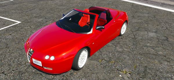 Alfa Romeo Spider 916 [Add-On / Replace] v 1.2 для GTA 5