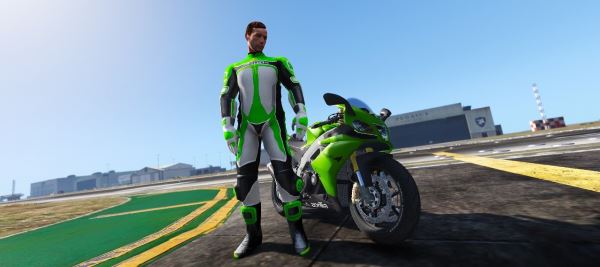 Bikers Racing Suit [Add-On Ped] для GTA 5