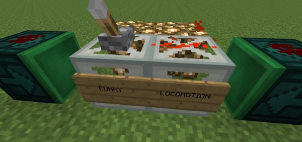 Funky Locomotion для Майнкрафт 1.10.2