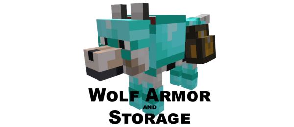 Wolf Armor and Storage для Майнкрафт 1.10.2