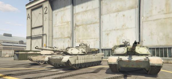 M1 Abrams Add-On Pack для GTA 5