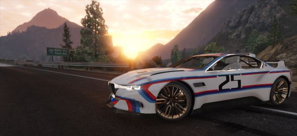 BMW 3.0 CSL Hommage R Concept [Add-On] v 1.1 для GTA 5