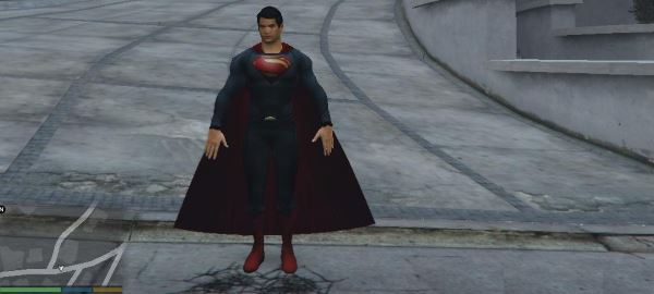 Superman (Man Of Steel) [Add-On Ped] для GTA 5
