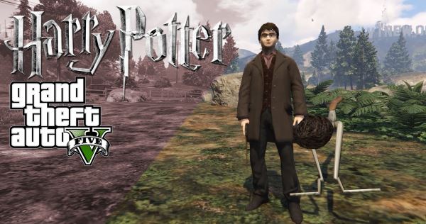 Harry Potter and Hermione для GTA 5