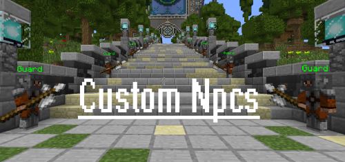 Custom NPCs для Майнкрафт 1.11