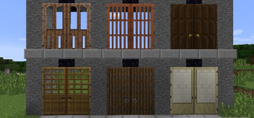 Big Doors для Майнкрафт 1.10.2