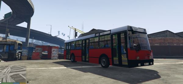 Ikarus 415TD Trolleybus для GTA 5