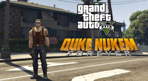 Duke Nukem [Add-On Ped] для GTA 5