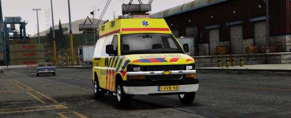 Chevrolet Van Dutch Ambulance 0.1 [BETA] для GTA 5