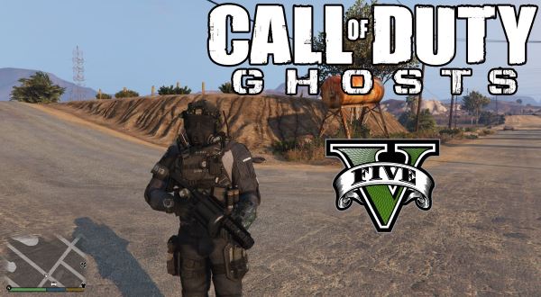 Call of Duty Ghost Pack [Add-On / Replace] для GTA 5