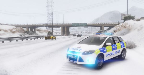 Surrey Police 2014 Ford Focus для GTA 5