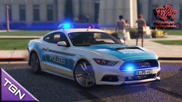 Ford Mustang Polizei Stuttgart для GTA 5