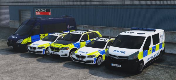 2016 Lancashire Police Pack [ELS] для GTA 5