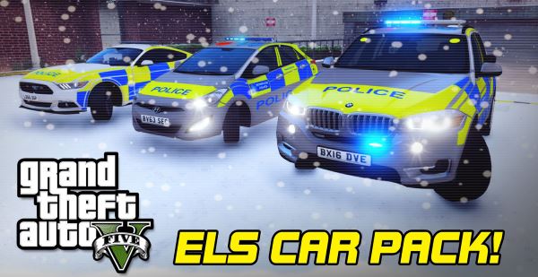UKMET Police Car Pack [ELS] для GTA 5