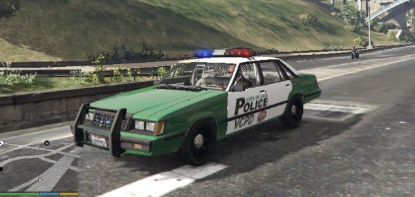 Vice City Police Car (FORD LTD LX) для GTA 5