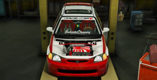 Honda Civic EK9 Kanjo Edition [Tuning | Template] 1.1 для GTA 5