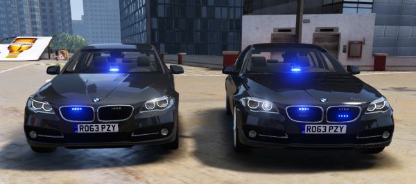 BMW British Unmarked Pack [ELS | Replace] 1.1 для GTA 5