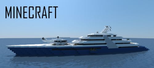 Modern Mega Yacht для Майнкрафт 1.11.2