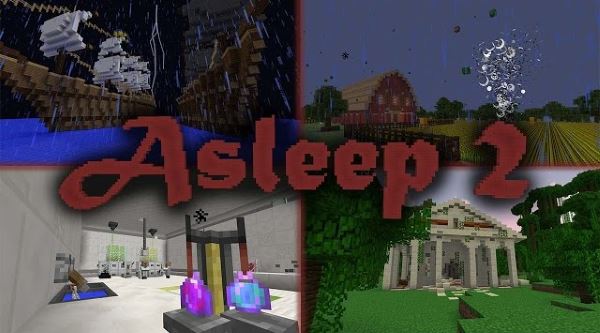 Asleep 2 для Майнкрафт 1.10.2