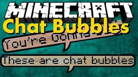 Chat Bubbles для Майнкрафт 1.11.2