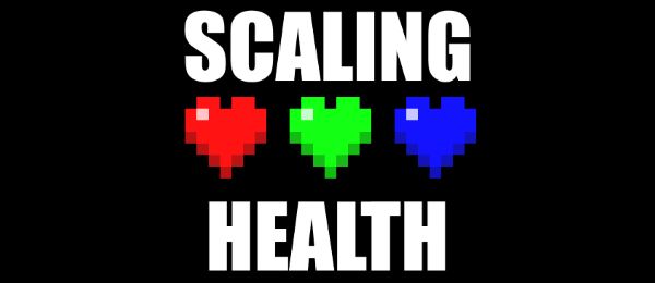 Scaling Health для Майнкрафт 1.11.2