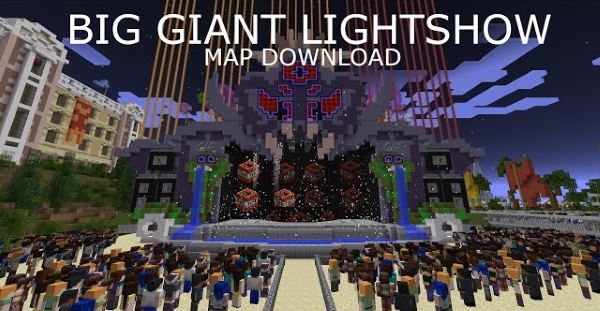 Big Giant Lightshow для Майнкрафт 1.11.2