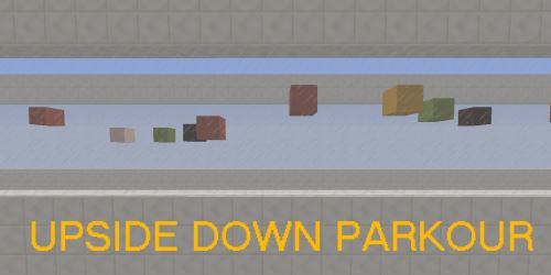 Upside Down Parkour для Майнкрафт 1.10.2