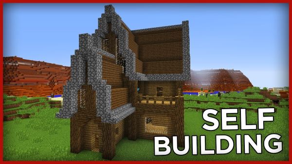 Self Building House для Майнкрафт 1.11.2