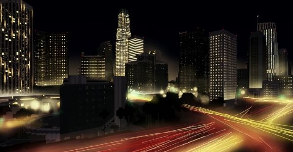Downtown Los Angeles для Майнкрафт 1.11.2