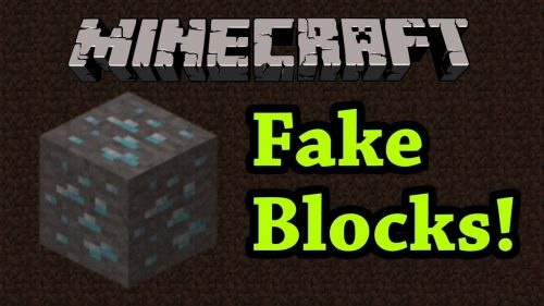 Fake Blocks для Майнкрафт 1.11.2