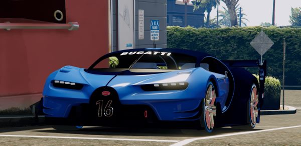 Bugatti Vision GT для GTA 5