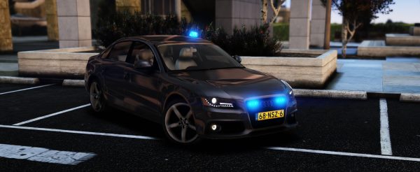 Unmarked Audi A4 [Unlocked] [ELS] 1.1 для GTA 5
