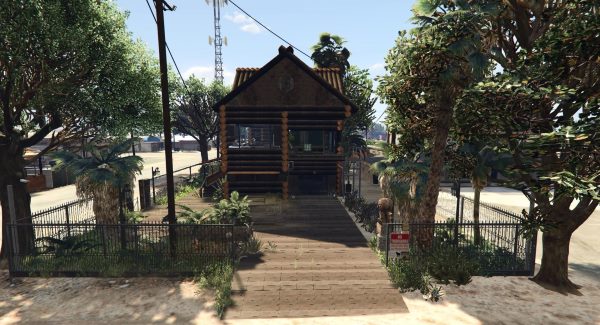 Trevor's Log House 1.1 для GTA 5