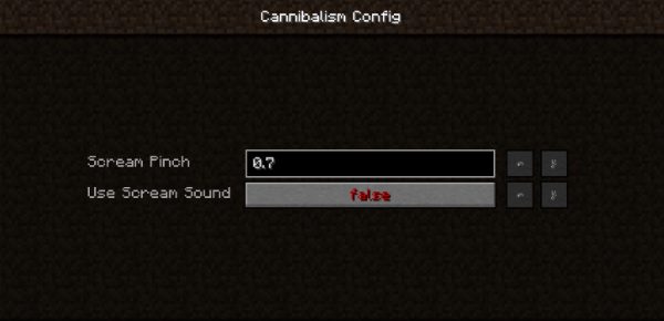 Cannibalism для Майнкрафт 1.11.2