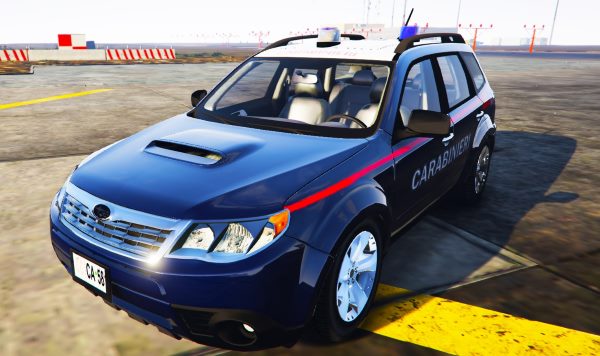 Subaru Forester Carabinieri 2.0 для GTA 5