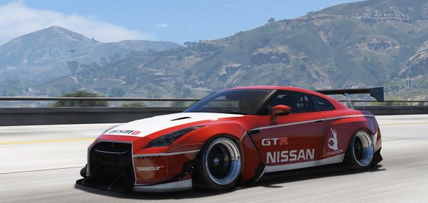 2010 Nissan GT-R Spec-V Pandem [Add-On / Replace | RHD] 2.2 для GTA 5