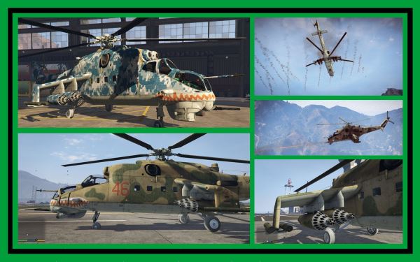 Mil Mi-24 Hind [Add-On] 2.1 для GTA 5
