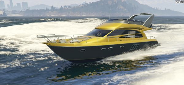 Small yacht deluxe [Add-On] для GTA 5