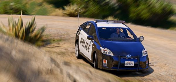Toyota Prius Police [Replace | Wipers | Template] для GTA 5