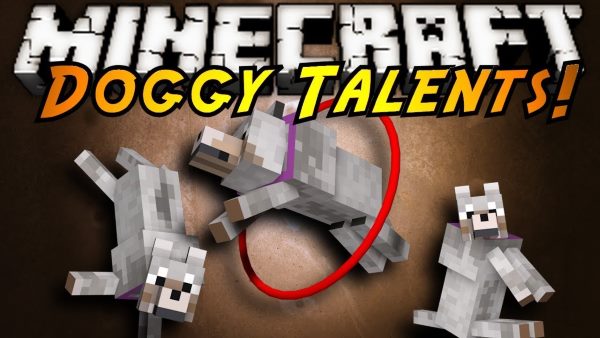 Doggy Talents для Майнкрафт 1.11.2