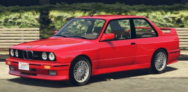 1991 BMW E30 M3 [Add-On / Replace | Livery] 1.5 для GTA 5
