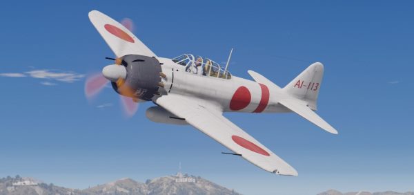 Mitsubishi A6M5 Zero (Attack on Pearl Harbor) [Add-On] 1.1 для GTA 5