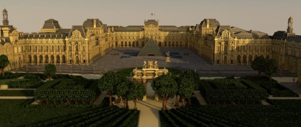 Musée Du Louvre для Майнкрафт 1.11.2
