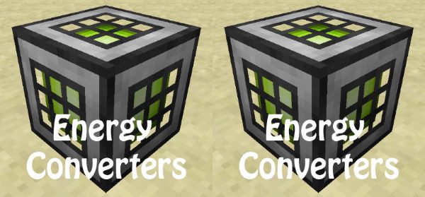 Energy Converters для Майнкрафт 1.11.2